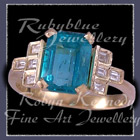 18 Karat Yellow and White Gold, Emerald and Diamonds 'Nadias Emerald' Ring Image