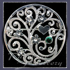 Sterling Silver 'Forget-Me-Not Bouquet' Brooch Image