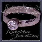 Sterling Silver and Cubic Zirconia 'Giltterz' Ring Image