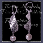 Sterling Silver and Cultured Freshwater Pearl 'Panache' Earrings Image