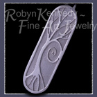 Sterling Silver 'Spirit Tree' Pendant  / Keychain Fob Image