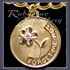 Gold 'Engraved' Charm Image